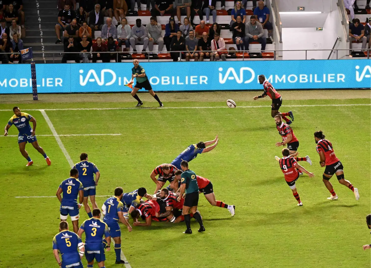 iad partenaire du top 14 soutient le rugby français